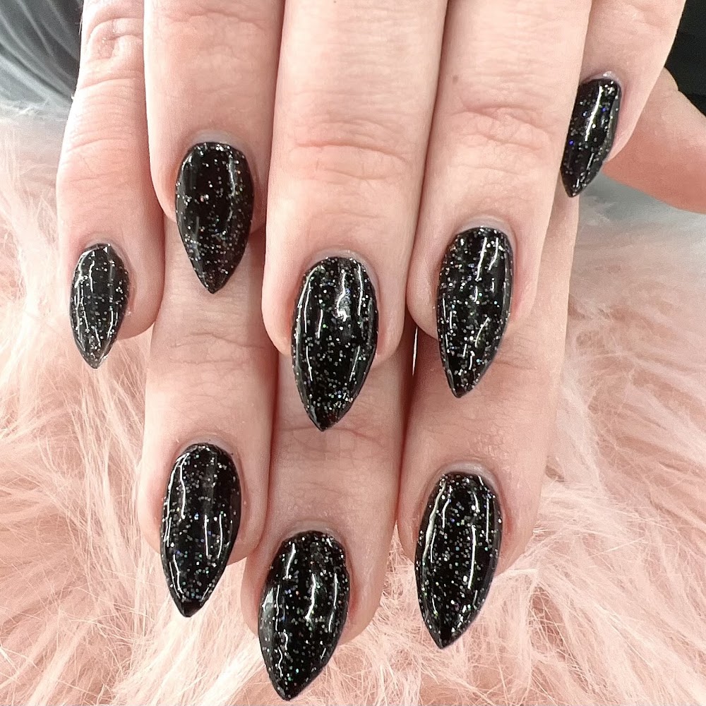 Detailed nail work by the Chromatic Nails team